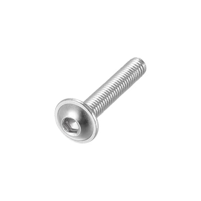 Harfington 304 Stainless Steel Flanged Button Head Socket Cap Screws