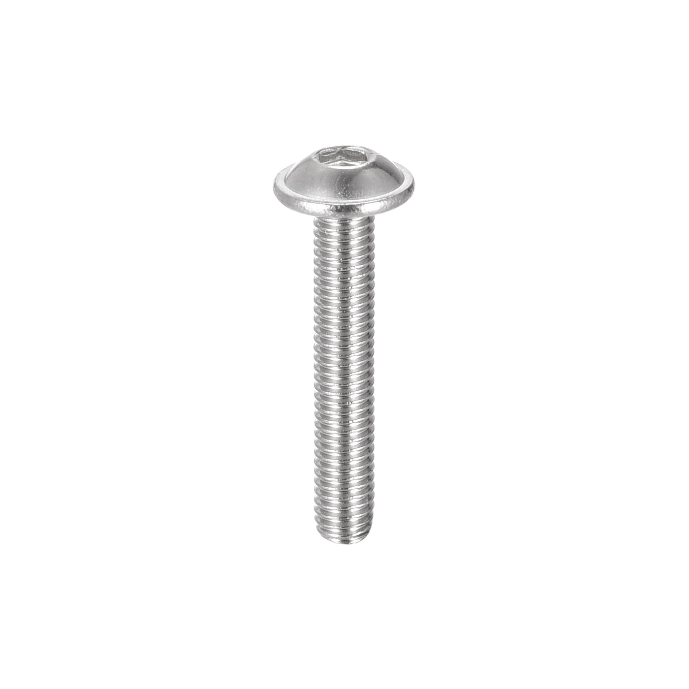 uxcell 304 Stainless Steel Flanged Button Head Socket Cap Screws