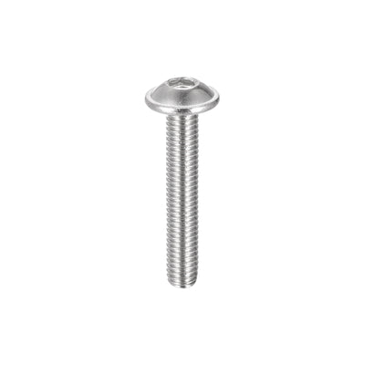 Harfington 304 Stainless Steel Flanged Button Head Socket Cap Screws