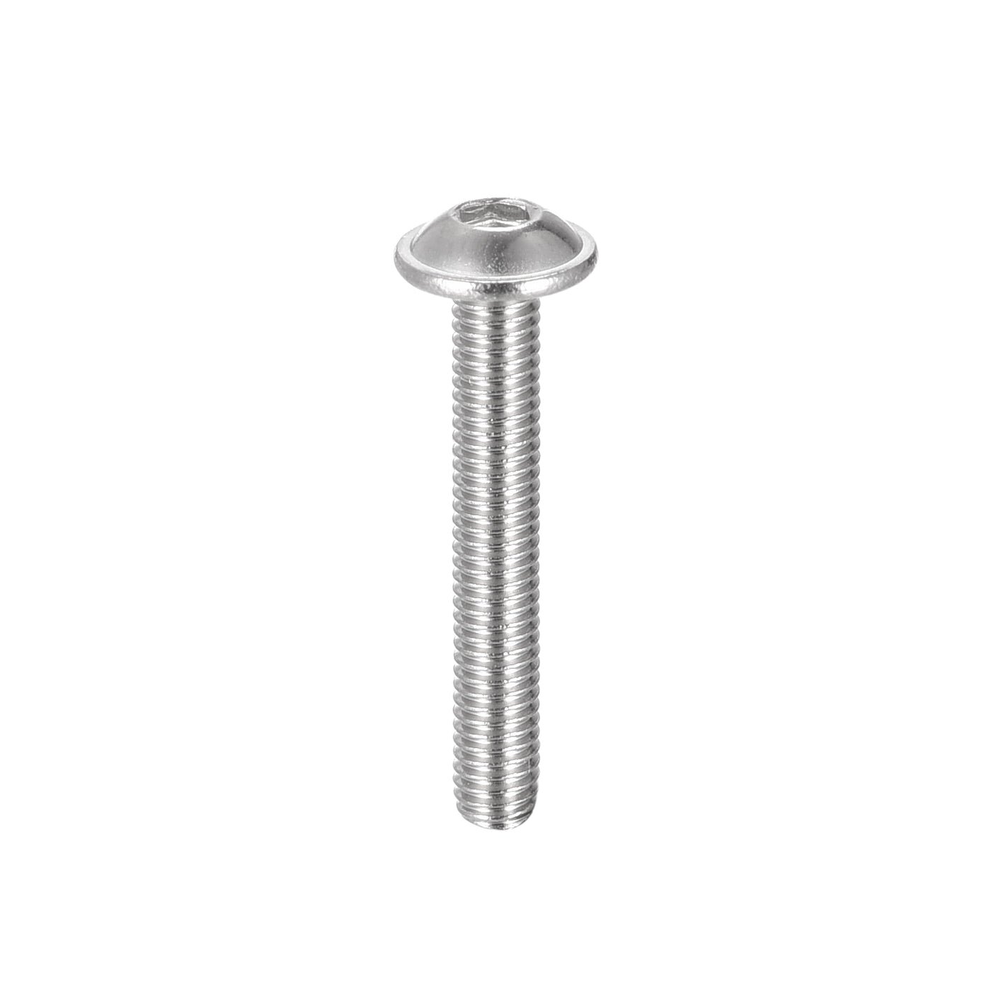 uxcell 304 Stainless Steel Flanged Button Head Socket Cap Screws