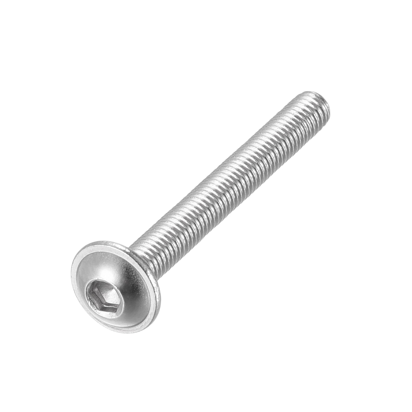 uxcell 304 Stainless Steel Flanged Button Head Socket Cap Screws