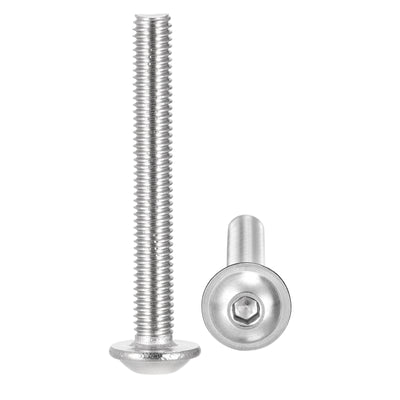 Harfington 304 Stainless Steel Flanged Button Head Socket Cap Screws