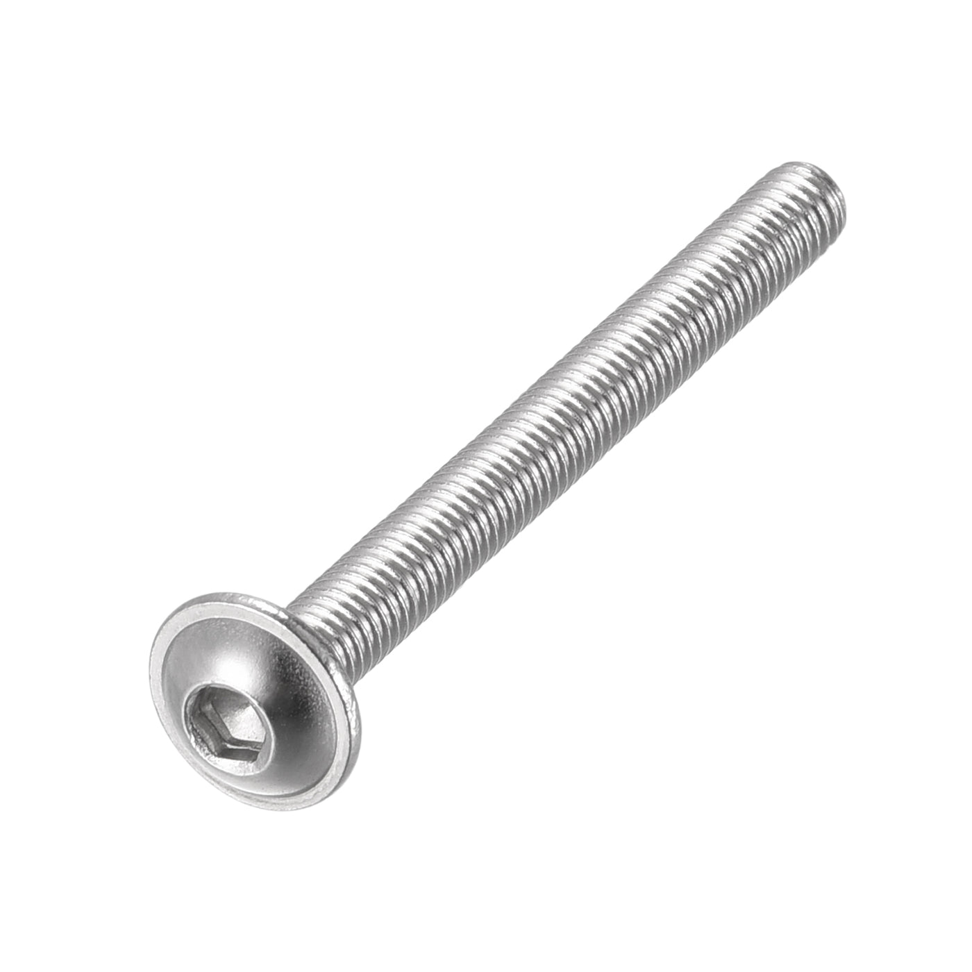 uxcell 304 Stainless Steel Flanged Button Head Socket Cap Screws