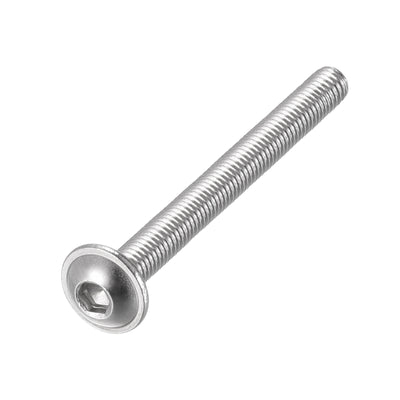 Harfington 304 Stainless Steel Flanged Button Head Socket Cap Screws