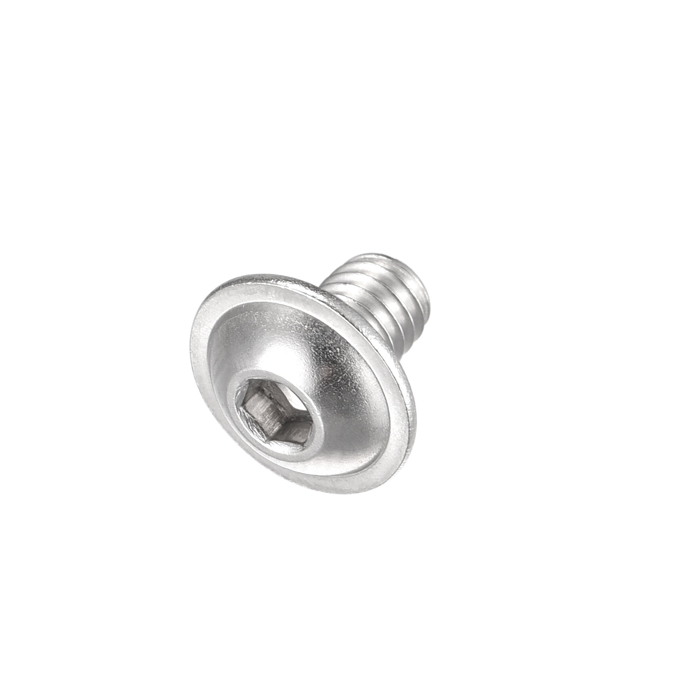 uxcell 304 Stainless Steel Flanged Button Head Socket Cap Screws