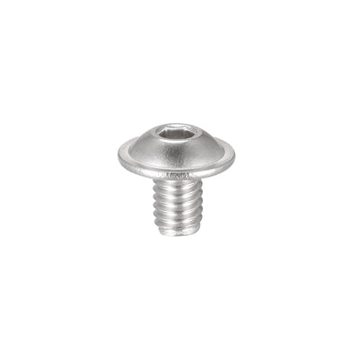 Harfington 304 Stainless Steel Flanged Button Head Socket Cap Screws