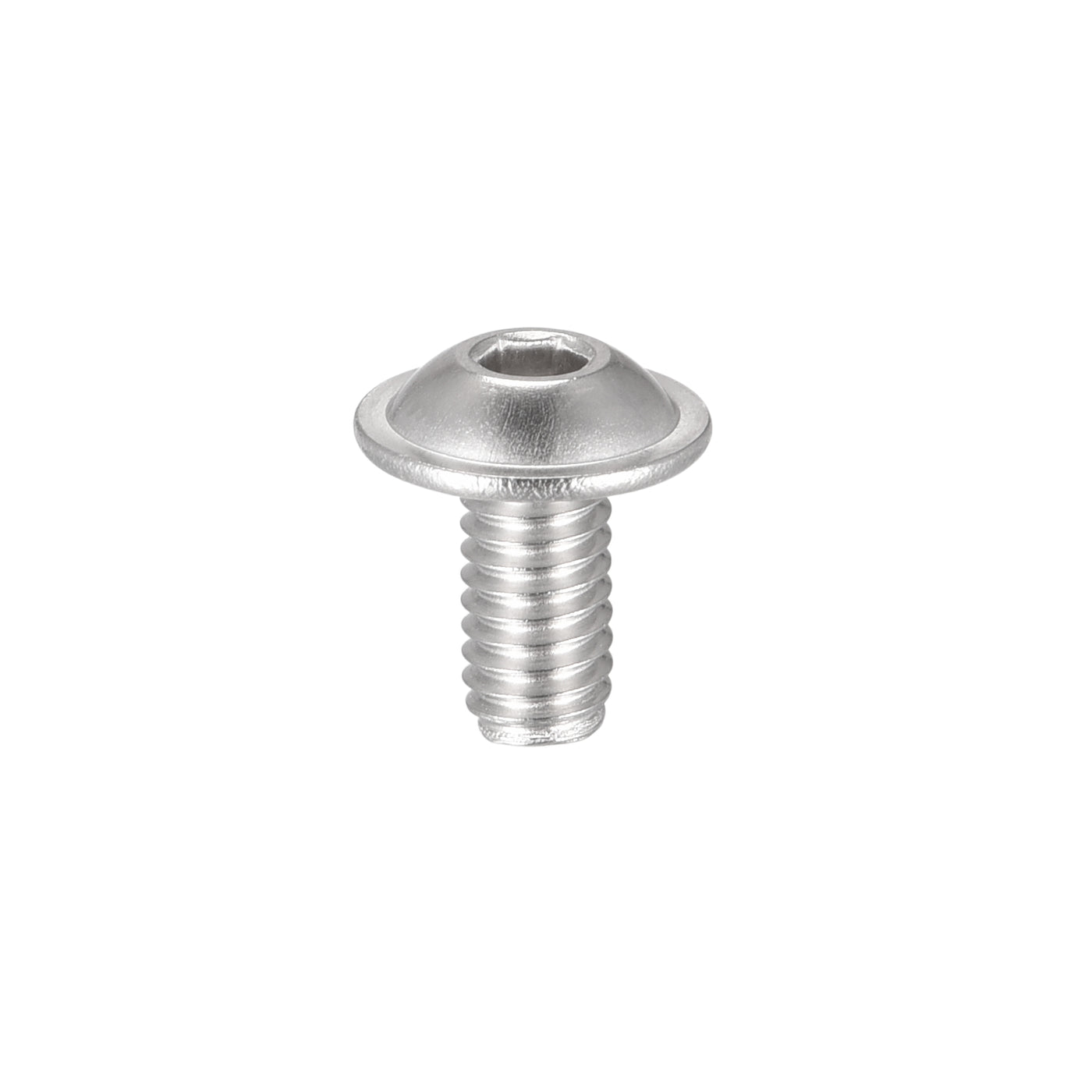 uxcell 304 Stainless Steel Flanged Button Head Socket Cap Screws
