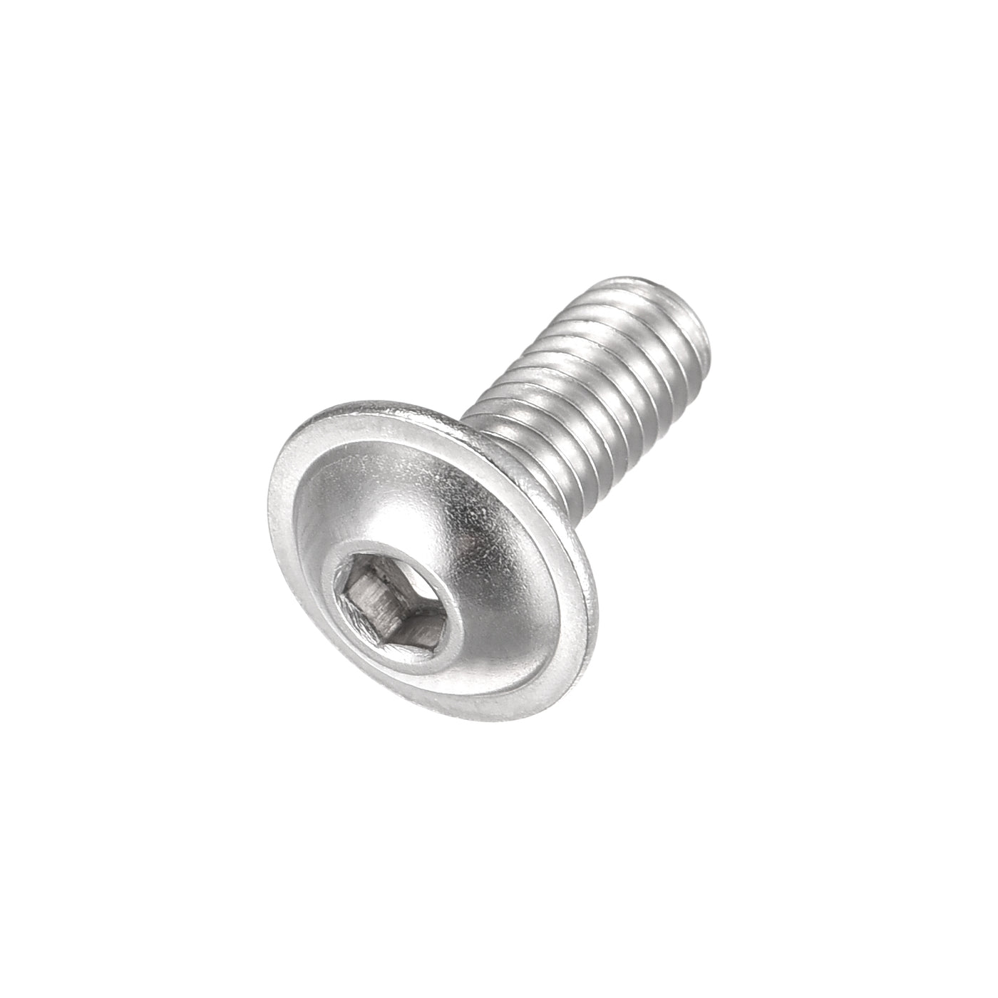 uxcell 304 Stainless Steel Flanged Button Head Socket Cap Screws