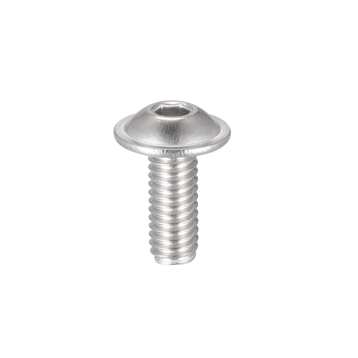 uxcell 304 Stainless Steel Flanged Button Head Socket Cap Screws