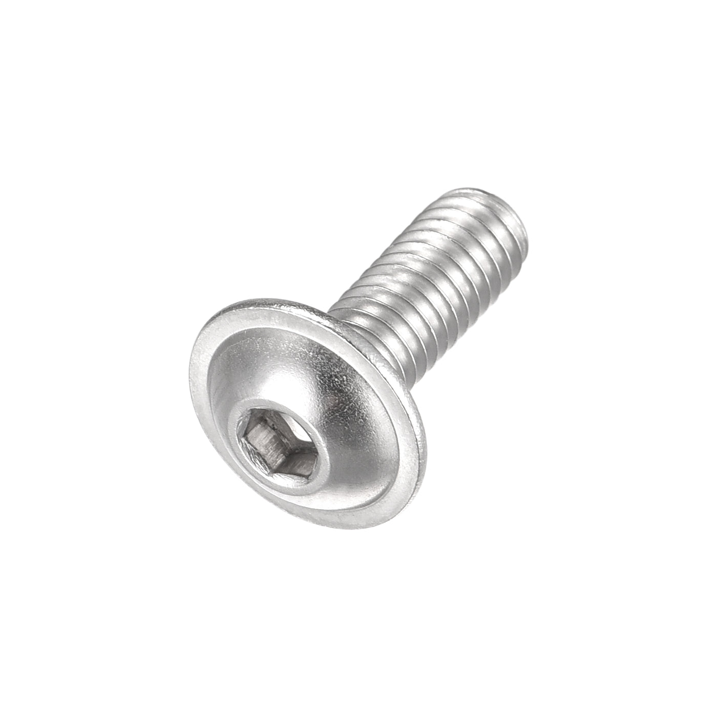 uxcell 304 Stainless Steel Flanged Button Head Socket Cap Screws