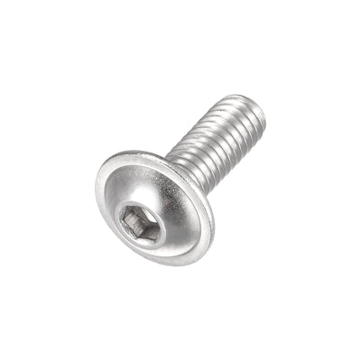 Harfington 304 Stainless Steel Flanged Button Head Socket Cap Screws