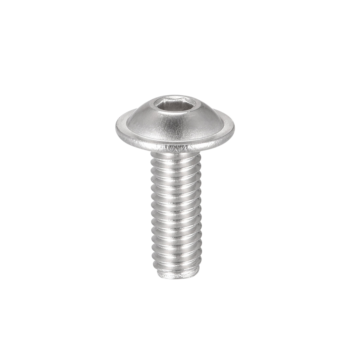 uxcell 304 Stainless Steel Flanged Button Head Socket Cap Screws
