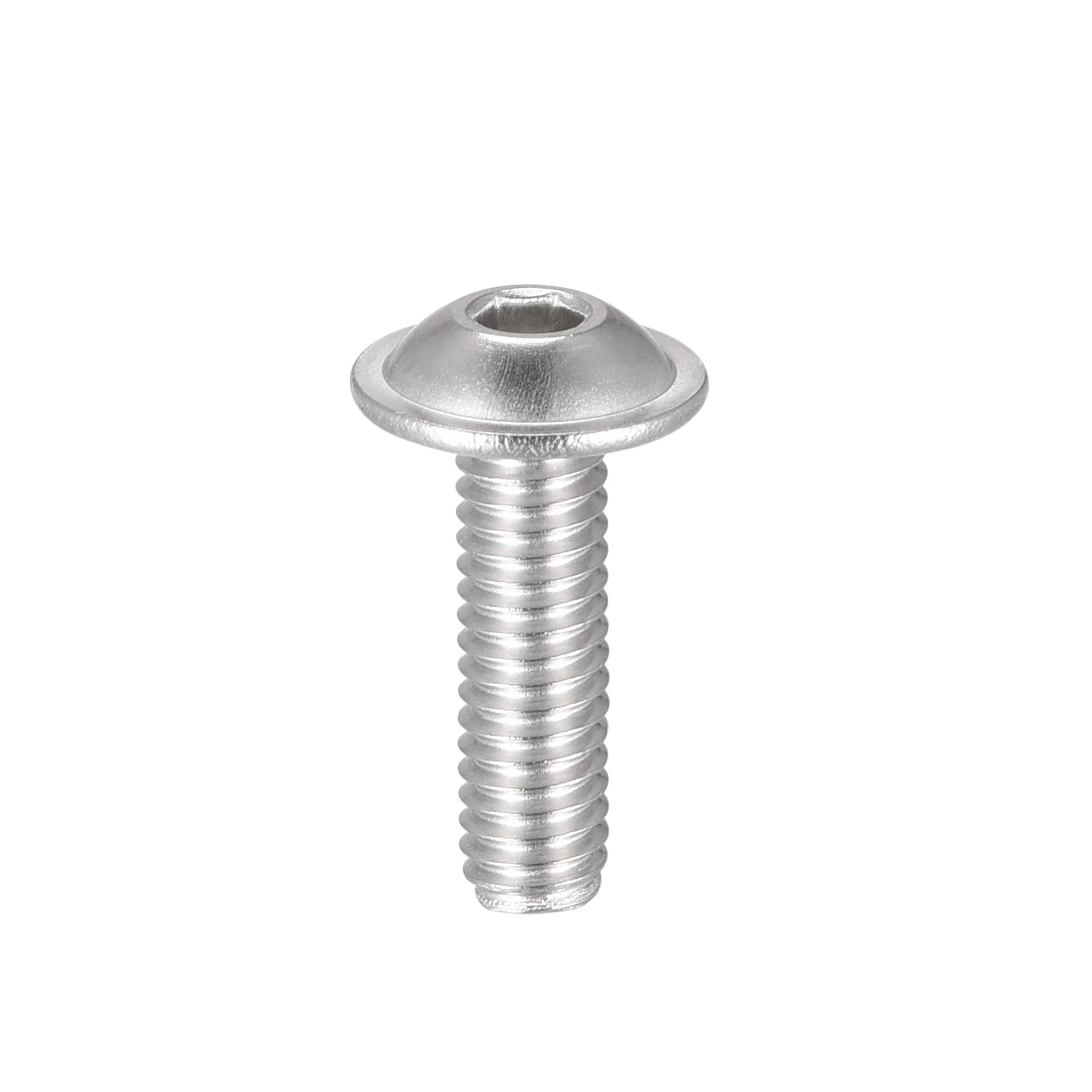 uxcell 304 Stainless Steel Flanged Button Head Socket Cap Screws