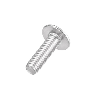 Harfington 304 Stainless Steel Flanged Button Head Socket Cap Screws