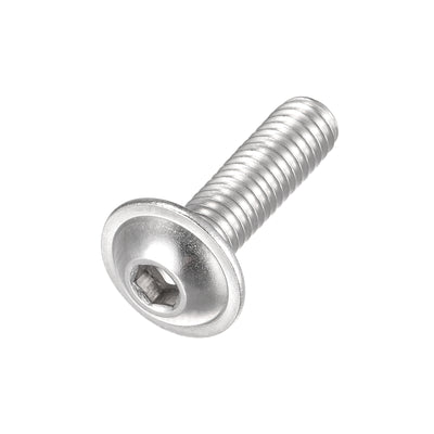 Harfington 304 Stainless Steel Flanged Button Head Socket Cap Screws