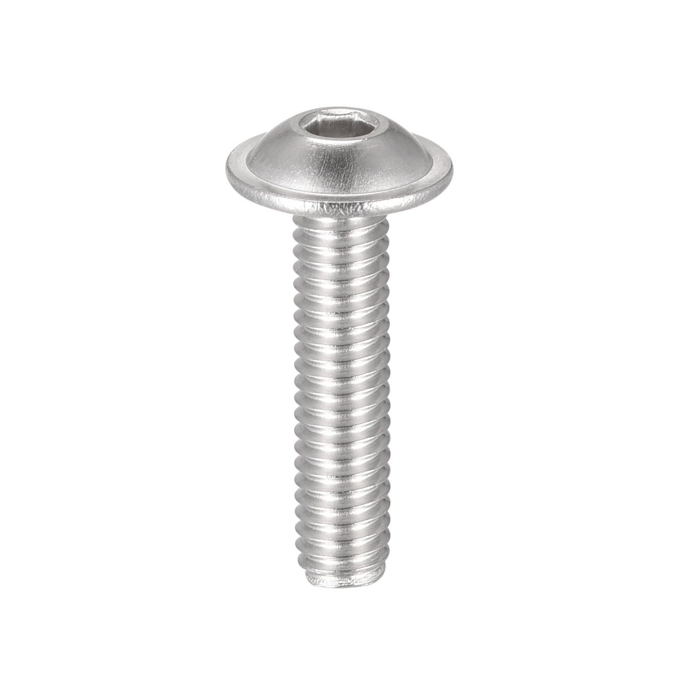 uxcell 304 Stainless Steel Flanged Button Head Socket Cap Screws