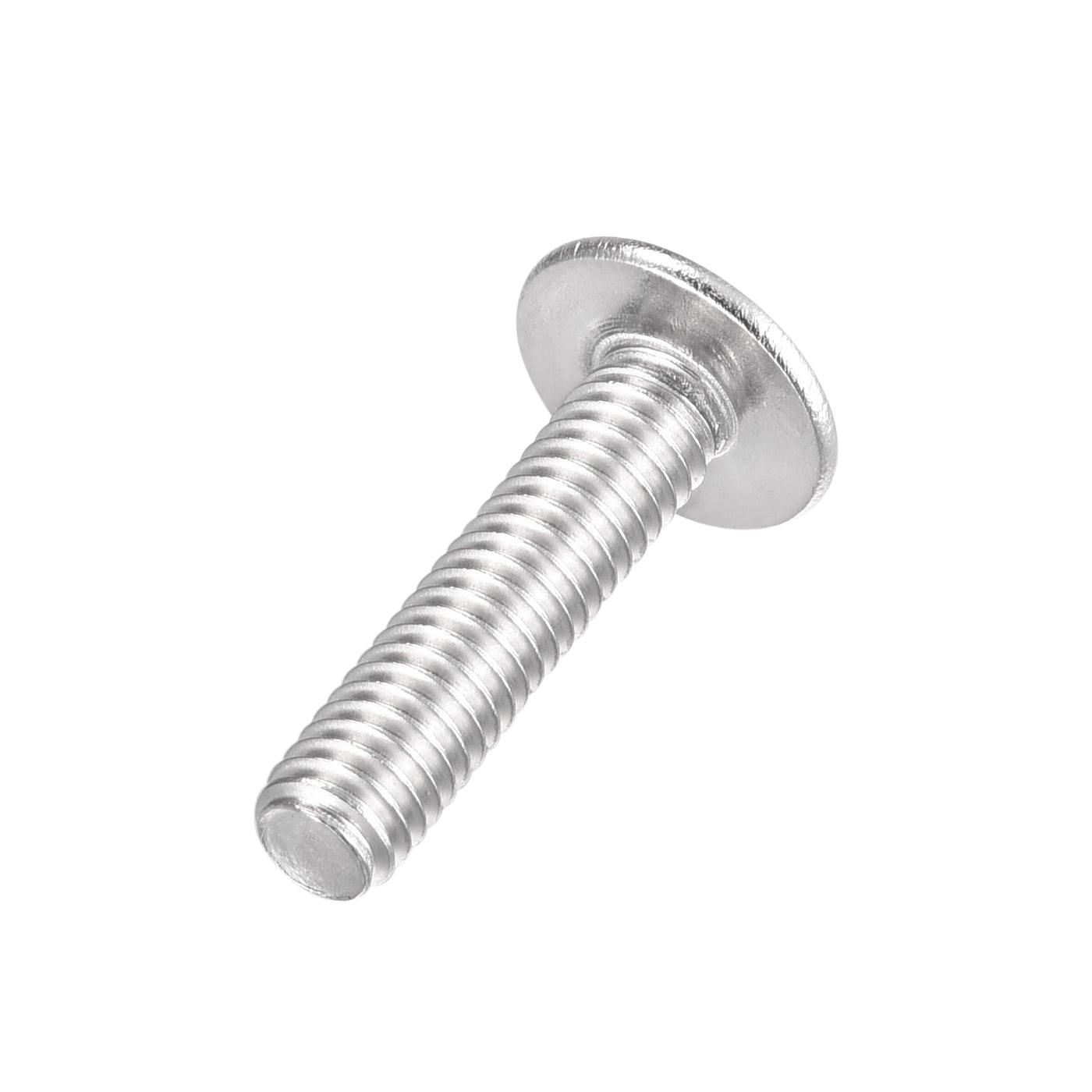 uxcell 304 Stainless Steel Flanged Button Head Socket Cap Screws