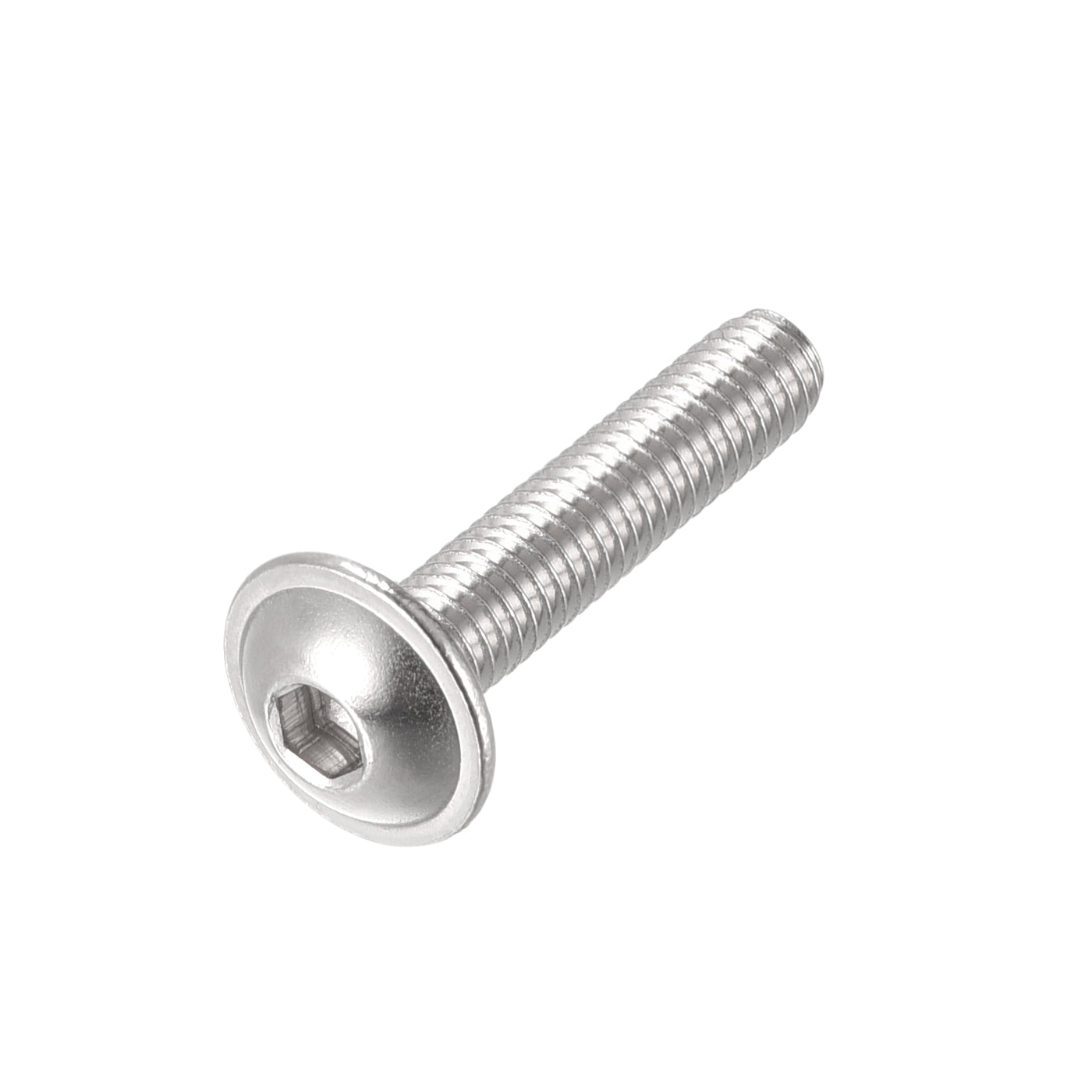 uxcell 304 Stainless Steel Flanged Button Head Socket Cap Screws