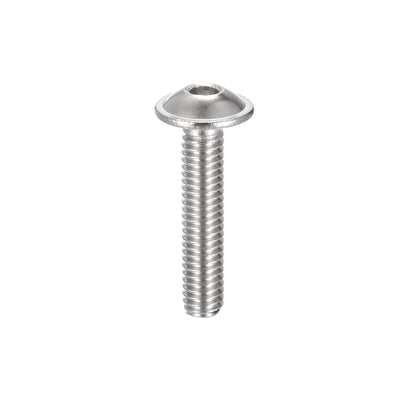 Harfington 304 Stainless Steel Flanged Button Head Socket Cap Screws