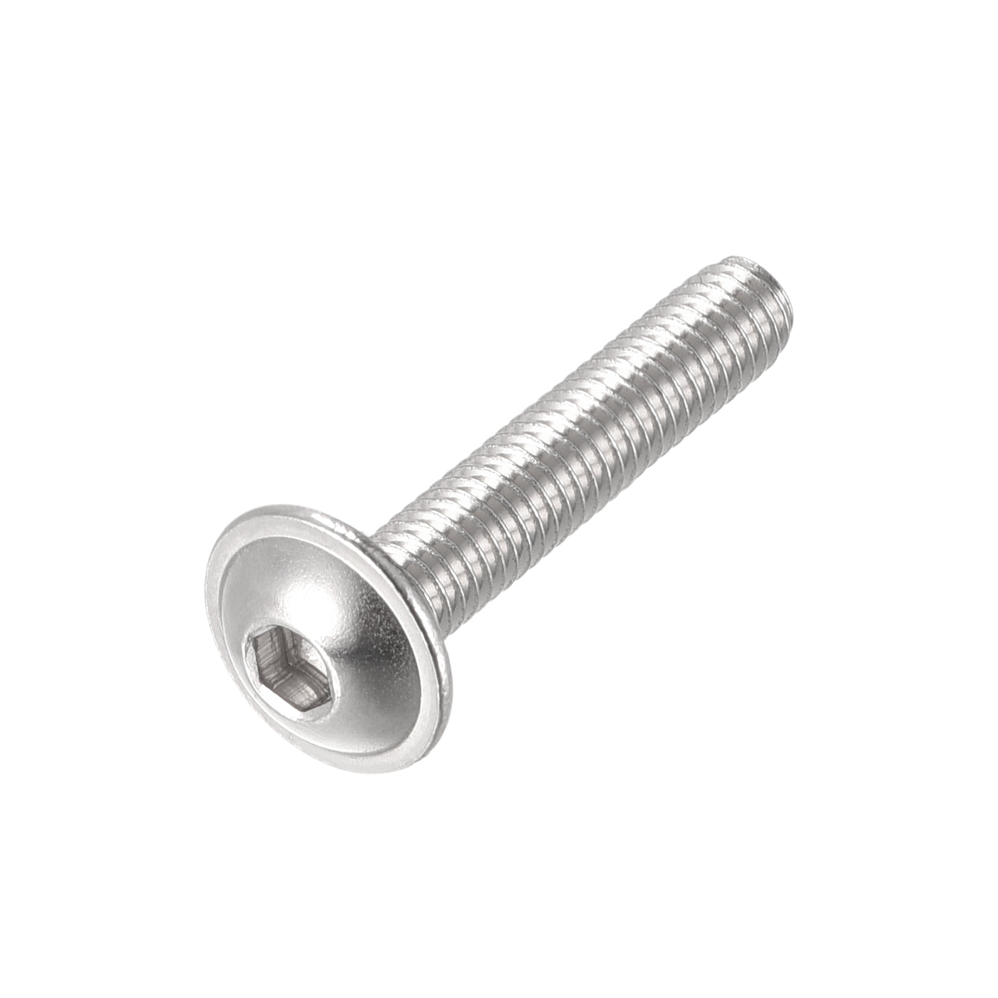 uxcell 304 Stainless Steel Flanged Button Head Socket Cap Screws