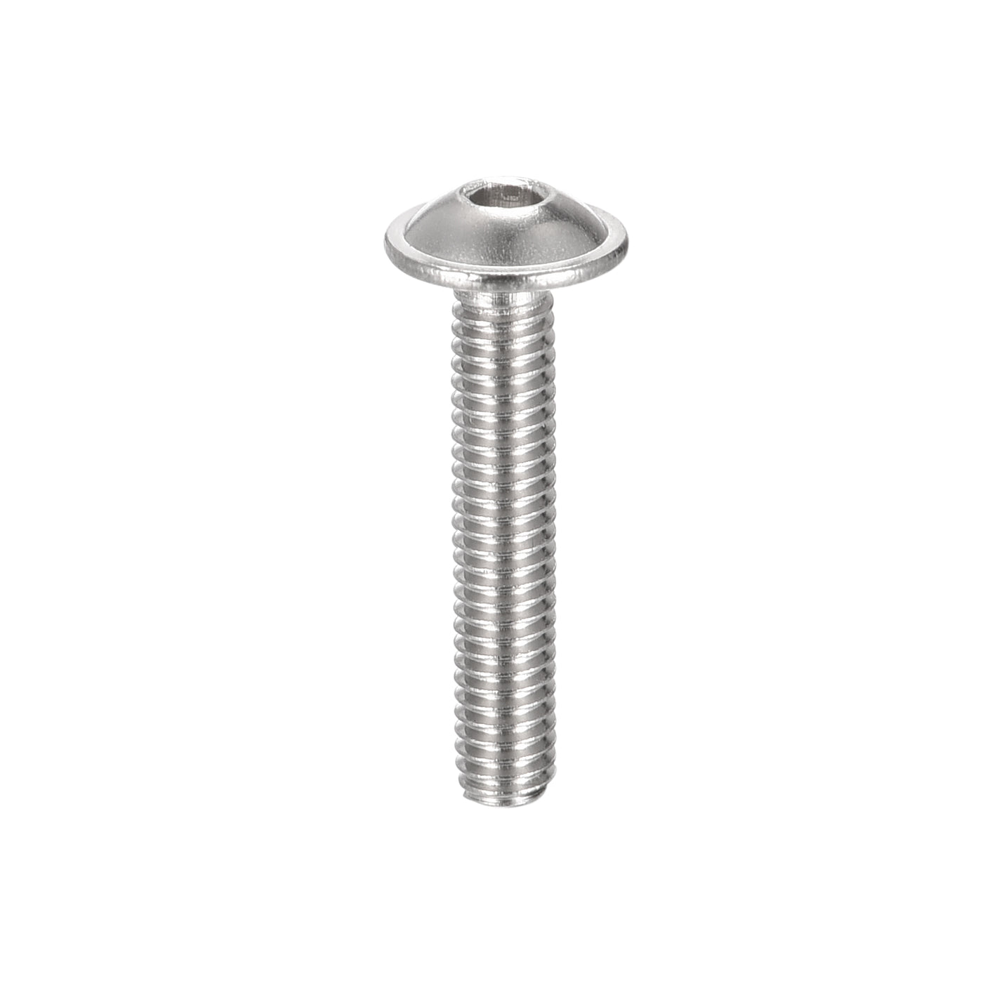 uxcell 304 Stainless Steel Flanged Button Head Socket Cap Screws