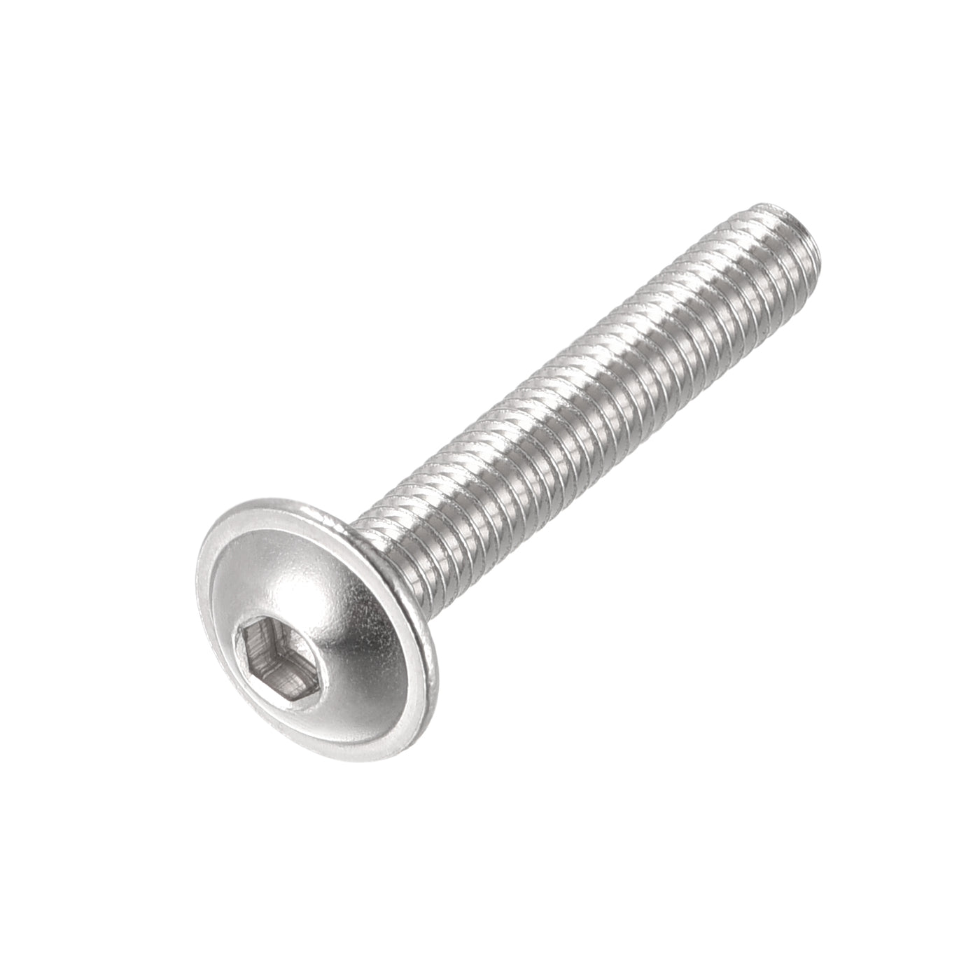 uxcell 304 Stainless Steel Flanged Button Head Socket Cap Screws