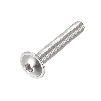 Harfington 304 Stainless Steel Flanged Button Head Socket Cap Screws