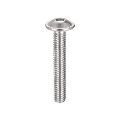 Harfington 304 Stainless Steel Flanged Button Head Socket Cap Screws
