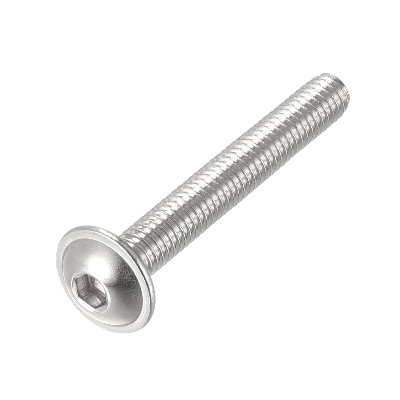uxcell 304 Stainless Steel Flanged Button Head Socket Cap Screws