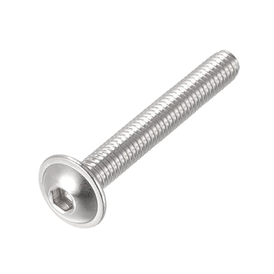 Harfington 304 Stainless Steel Flanged Button Head Socket Cap Screws