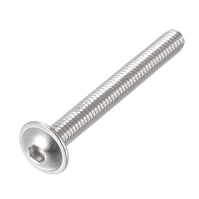 Harfington 304 Stainless Steel Flanged Button Head Socket Cap Screws