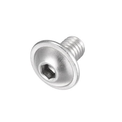 Harfington 304 Stainless Steel Flanged Button Head Socket Cap Screws