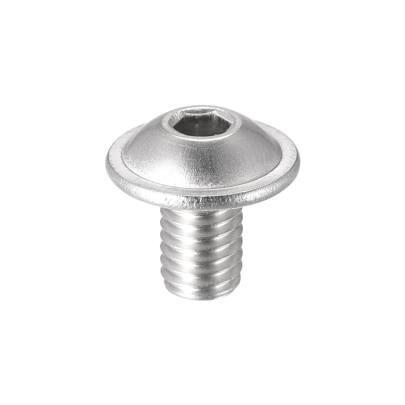uxcell 304 Stainless Steel Flanged Button Head Socket Cap Screws
