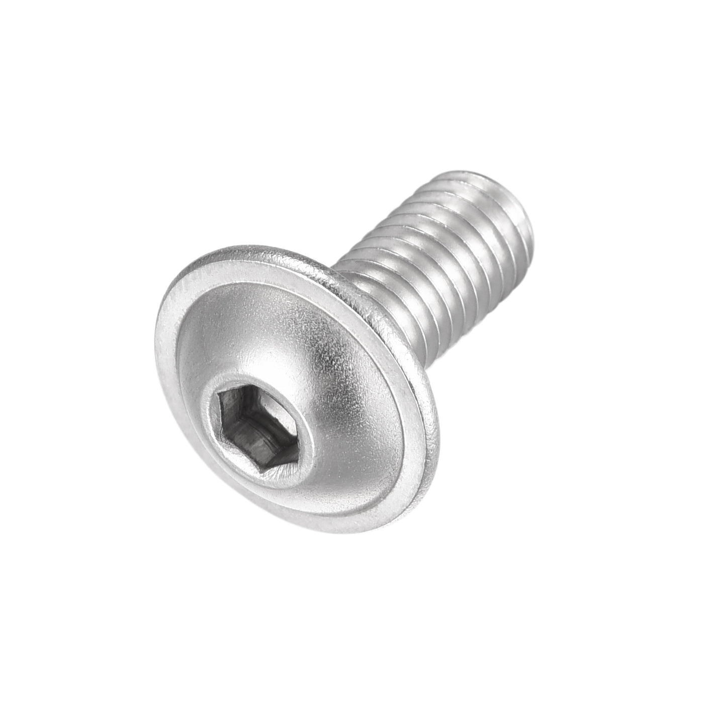 uxcell 304 Stainless Steel Flanged Button Head Socket Cap Screws