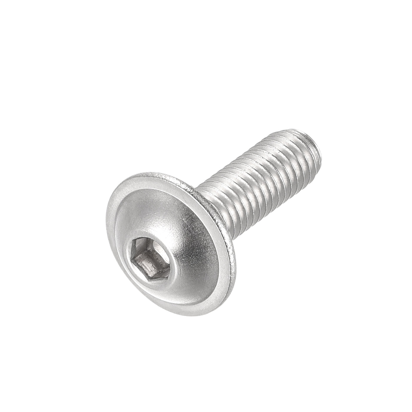 uxcell 304 Stainless Steel Flanged Button Head Socket Cap Screws