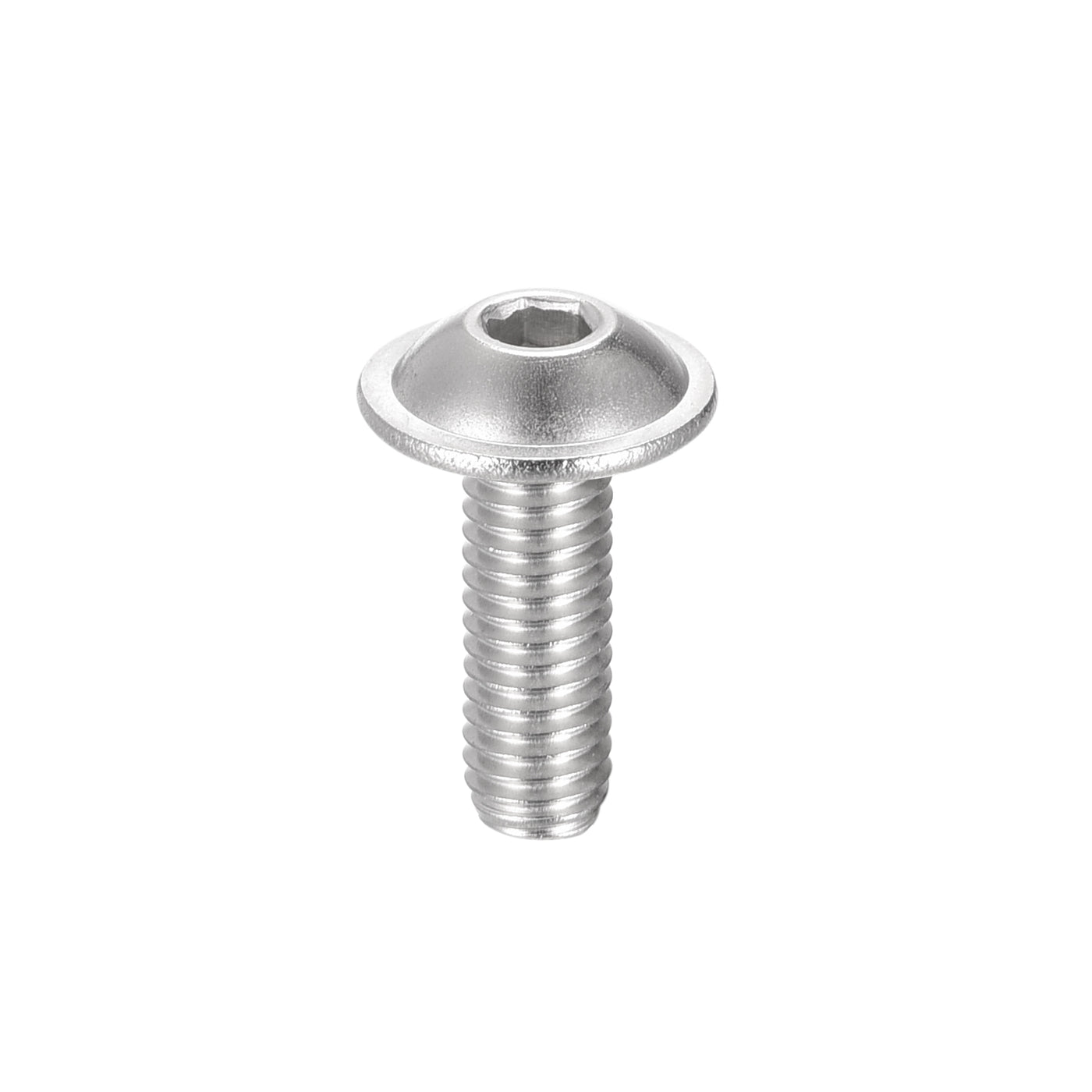 uxcell 304 Stainless Steel Flanged Button Head Socket Cap Screws