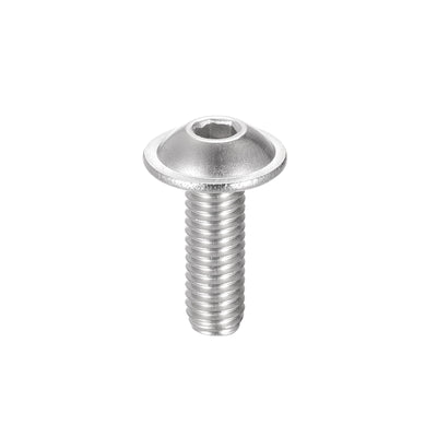 Harfington 304 Stainless Steel Flanged Button Head Socket Cap Screws