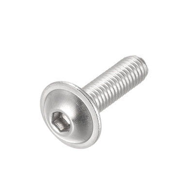 Harfington 304 Stainless Steel Flanged Button Head Socket Cap Screws