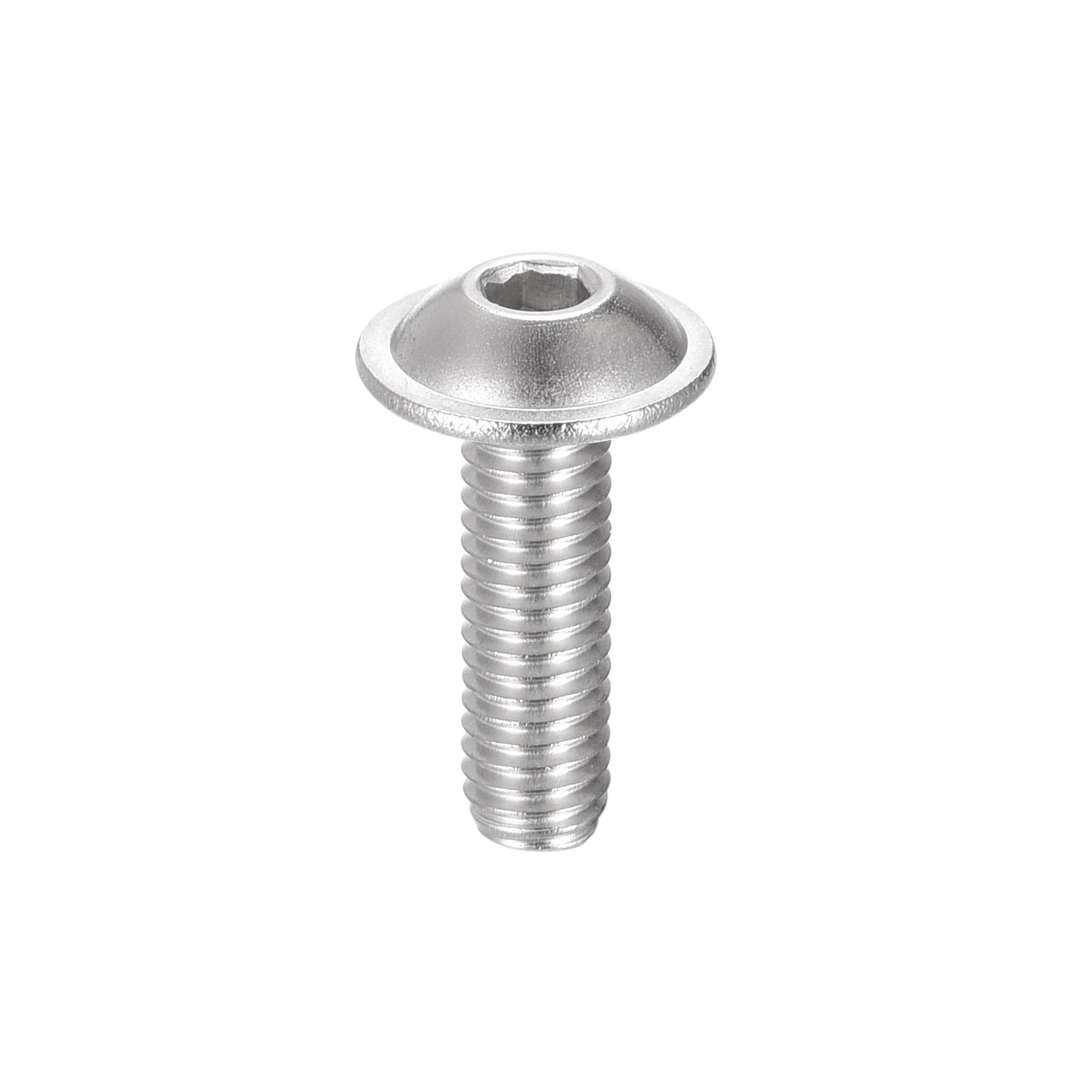 uxcell 304 Stainless Steel Flanged Button Head Socket Cap Screws