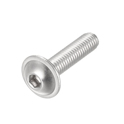 Harfington 304 Stainless Steel Flanged Button Head Socket Cap Screws