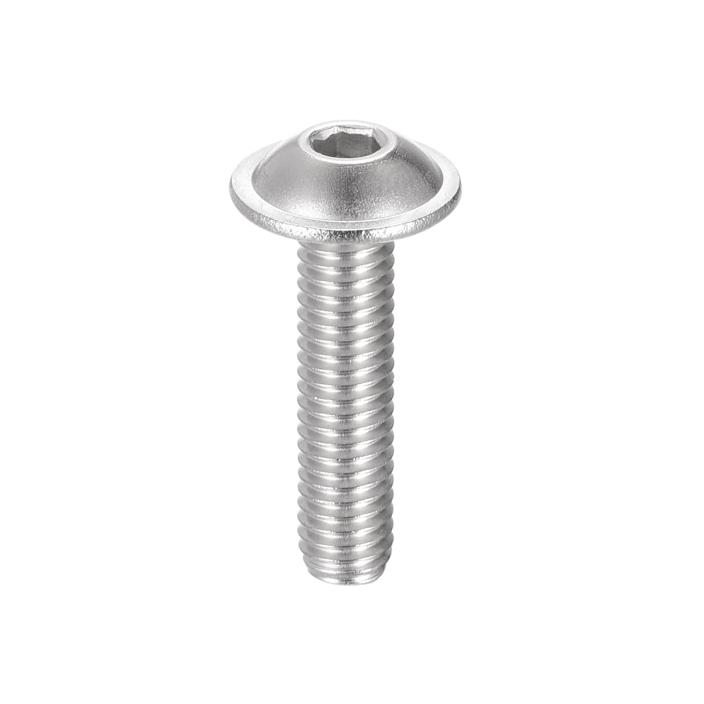uxcell 304 Stainless Steel Flanged Button Head Socket Cap Screws
