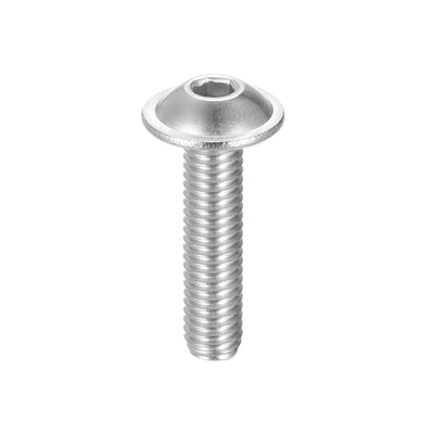 Harfington 304 Stainless Steel Flanged Button Head Socket Cap Screws