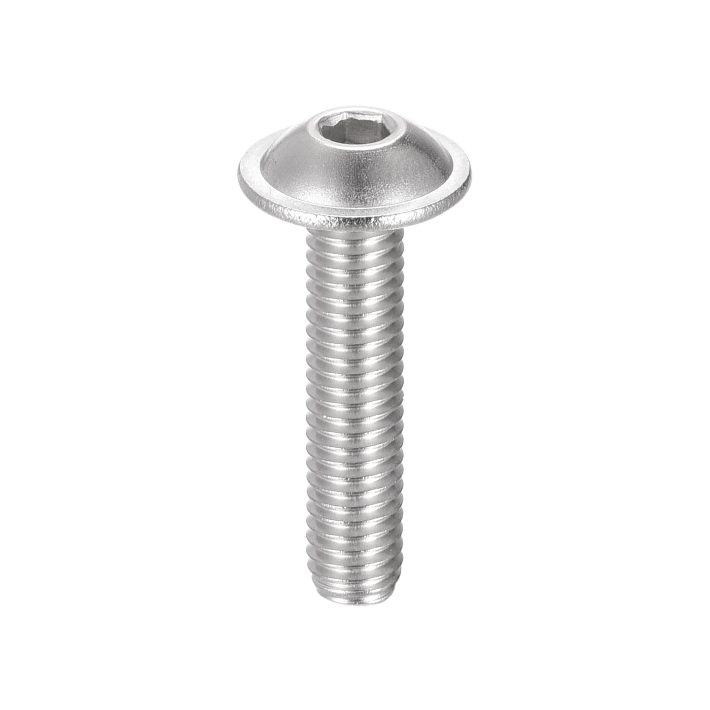 uxcell 304 Stainless Steel Flanged Button Head Socket Cap Screws