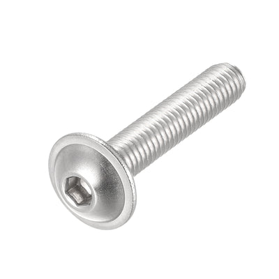 Harfington 304 Stainless Steel Flanged Button Head Socket Cap Screws