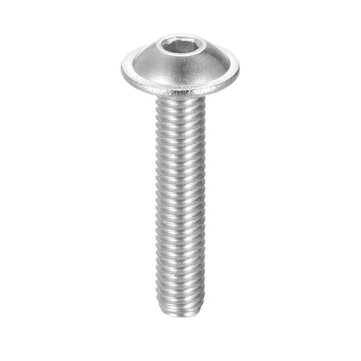 Harfington 304 Stainless Steel Flanged Button Head Socket Cap Screws