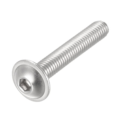 Harfington 304 Stainless Steel Flanged Button Head Socket Cap Screws