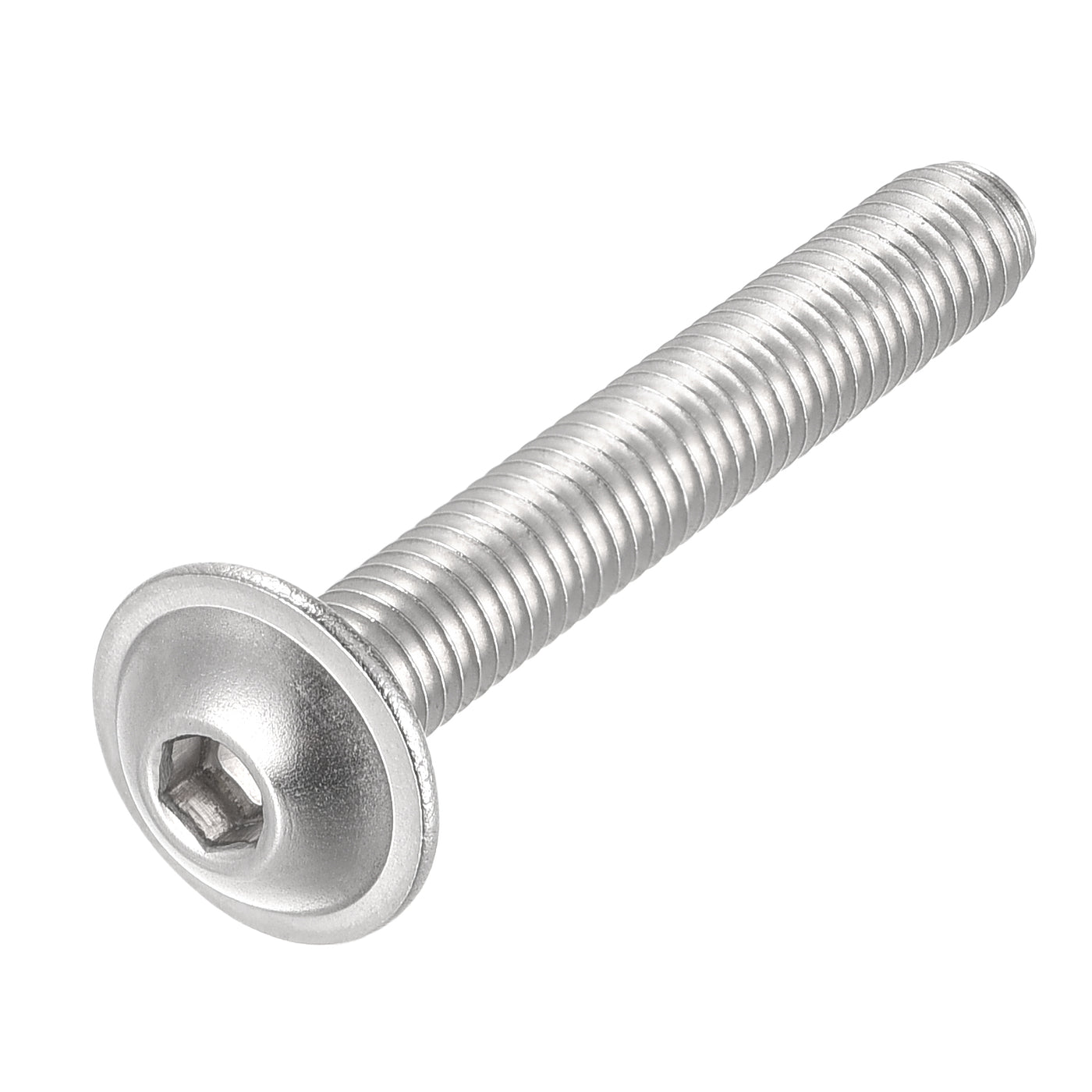 uxcell 304 Stainless Steel Flanged Button Head Socket Cap Screws