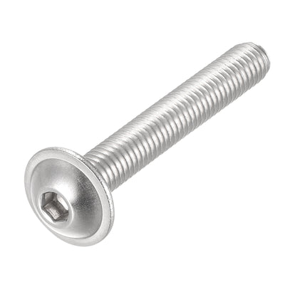 Harfington 304 Stainless Steel Flanged Button Head Socket Cap Screws