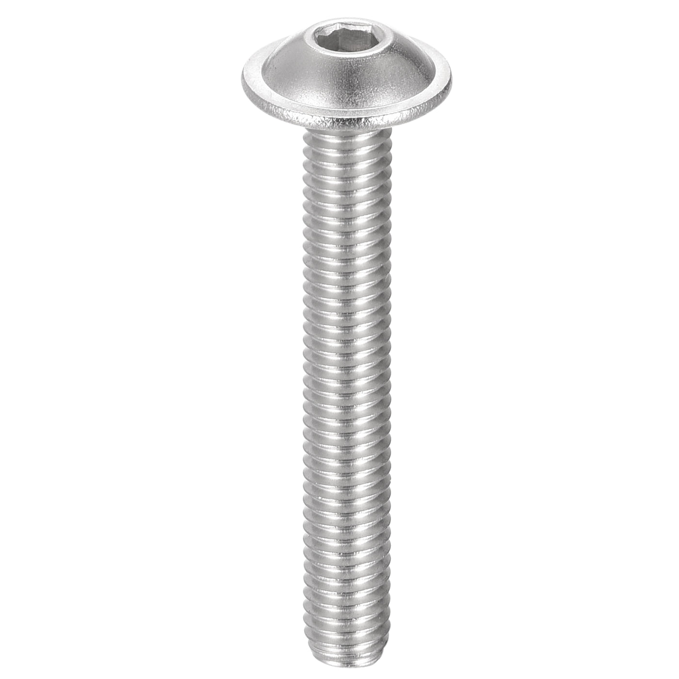 uxcell 304 Stainless Steel Flanged Button Head Socket Cap Screws