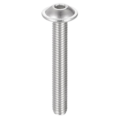 Harfington 304 Stainless Steel Flanged Button Head Socket Cap Screws